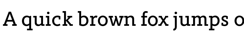 Preview of FONTSPRING DEMO - Rahere Slab Medium Regular font