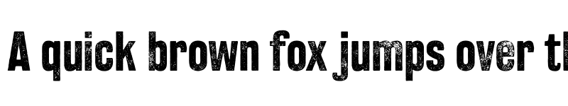 Preview of FONTSPRING DEMO - Rakesly Iron Bold font