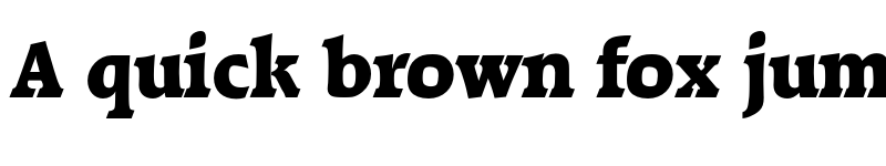 Preview of FONTSPRING DEMO - Raleigh Serial Heavy Regular font