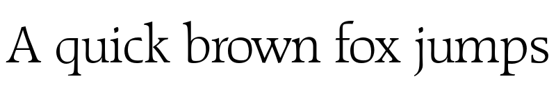 Preview of FONTSPRING DEMO - Raleigh Serial Light Regular font