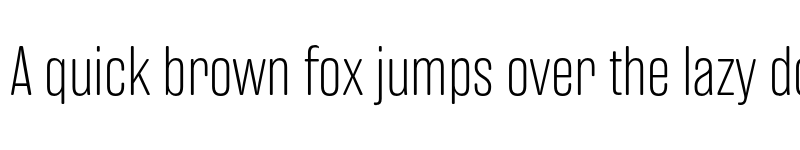 Preview of FONTSPRING DEMO - Rama Gothic Rnd E Thin Regular font