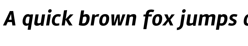 Preview of FONTSPRING DEMO - Rambla Alt Oscura Oblicua font