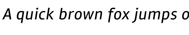 Preview of FONTSPRING DEMO - Rambla Regular Oblicua font