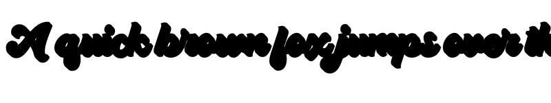 Preview of FONTSPRING DEMO - Ramdone Extrude Regular font
