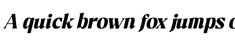 Preview of FONTSPRING DEMO - Ramus Bold Italic font