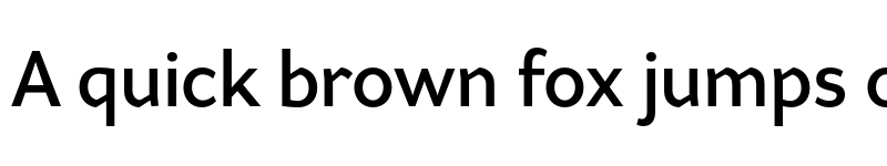 Preview of FONTSPRING DEMO - Range Sans Med Regular font