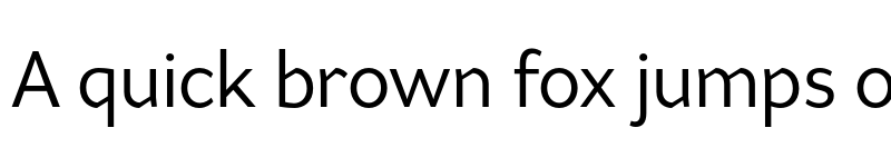 Preview of FONTSPRING DEMO - Range Sans Reg Regular font