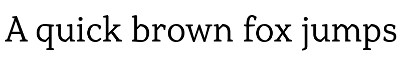 Preview of FONTSPRING DEMO - Range Serif Regular font