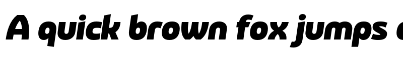 Preview of FONTSPRING DEMO - Rasane Black Italic font