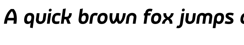 Preview of FONTSPRING DEMO - Rasane Bold Italic font