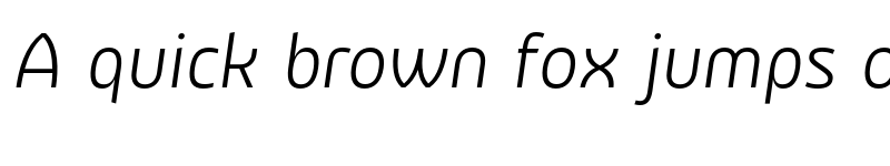 Preview of FONTSPRING DEMO - Rasane Light Italic font