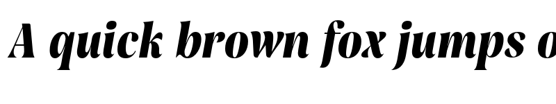 Preview of FONTSPRING DEMO - Rasbern ExtBd Italic font