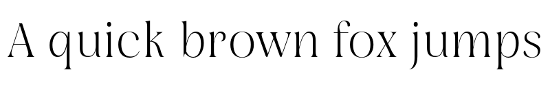 Preview of FONTSPRING DEMO - Rasbern Light Regular font