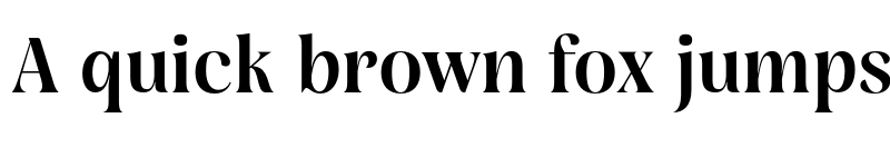 Preview of FONTSPRING DEMO - Rasbern SemBd Regular font