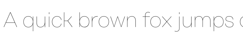 Preview of FONTSPRING DEMO - Rational Text Hairline Regular font