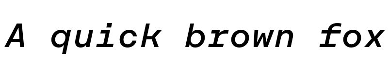 Preview of FONTSPRING DEMO - Rational TW Display Medium Italic font