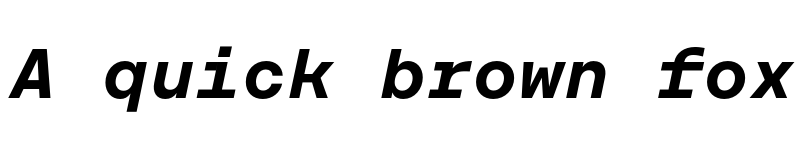 Preview of FONTSPRING DEMO - Rational TW Display SemiBold Italic font