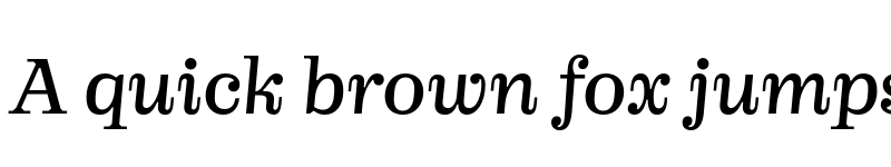 Preview of FONTSPRING DEMO - Realise Italic font
