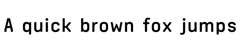 Preview of FONTSPRING DEMO - Realtime Text Bold Regular font