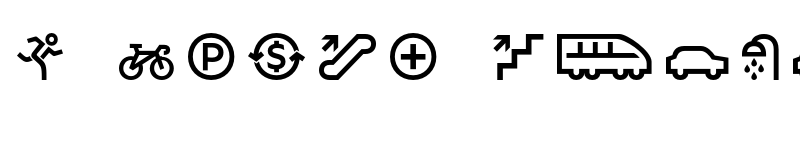 Preview of FONTSPRING DEMO - Rebrand Dingbats Regular font