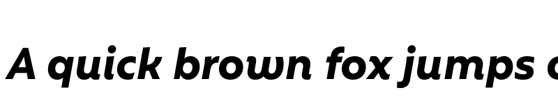 Preview of FONTSPRING DEMO - Rebrand Dis ExBold it Regular font