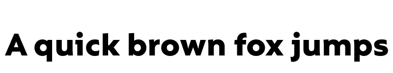 Preview of FONTSPRING DEMO - Rebrand Txt Black Regular font