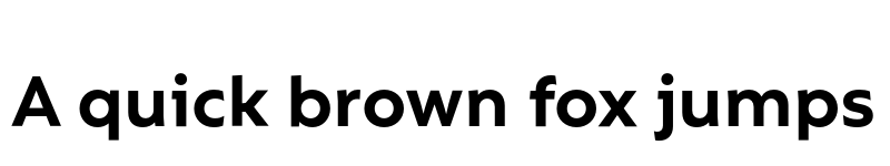 Preview of FONTSPRING DEMO - Rebrand Txt Bold Regular font