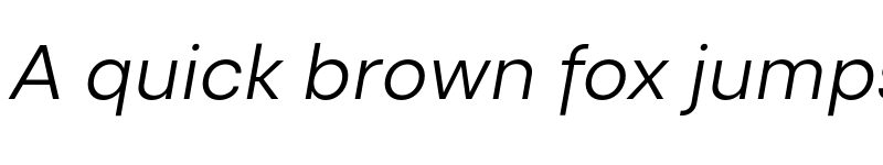 Preview of FONTSPRING DEMO - Recht Light Italic font