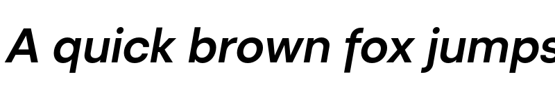 Preview of FONTSPRING DEMO - Recht SemBd Italic font