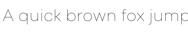 Preview of FONTSPRING DEMO - Recht Thin Regular font