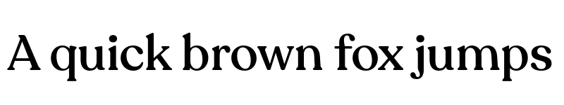 Preview of FONTSPRING DEMO - Recoleta Medium Regular font