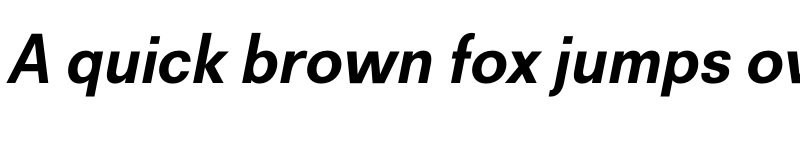 Preview of FONTSPRING DEMO - Recta Bold Italic font