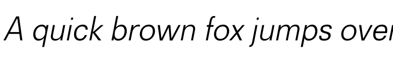 Preview of FONTSPRING DEMO - Recta Light Italic font
