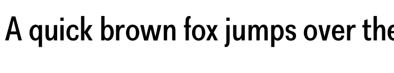 Preview of FONTSPRING DEMO - Recta Medium Condensed Regular font