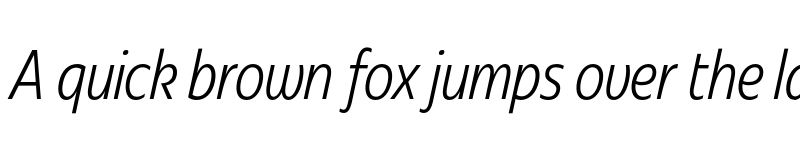 Preview of FONTSPRING DEMO - Redonda Compressed Compressed Light It Regular font