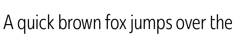 Preview of FONTSPRING DEMO - Redonda Compressed Compressed Light Regular font