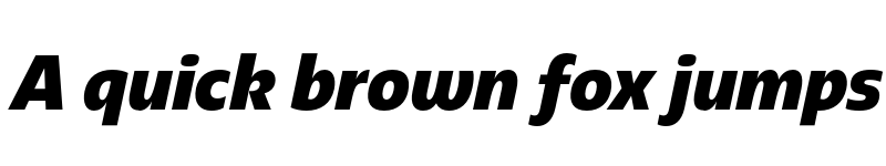 Preview of FONTSPRING DEMO - Redonda Condensed Cond ExBd It Regular font