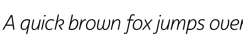 Preview of FONTSPRING DEMO - Redonda Condensed Cond Light It Regular font