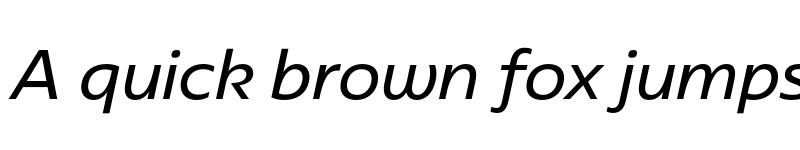 Preview of FONTSPRING DEMO - Redonda Italic font