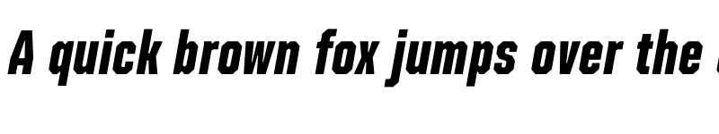 Preview of FONTSPRING DEMO - Refinery 15 Bold Italic Regular font
