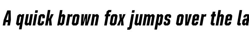 Preview of FONTSPRING DEMO - Refinery 15 SemiBold Italic Regular font