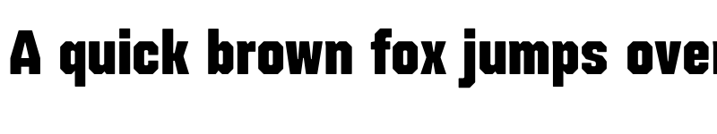 Preview of FONTSPRING DEMO - Refinery 25 Black Regular font