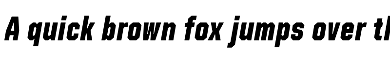 Preview of FONTSPRING DEMO - Refinery 25 Bold Italic Regular font
