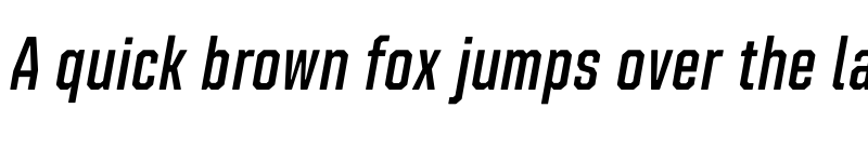 Preview of FONTSPRING DEMO - Refinery 25 Medium Italic Regular font