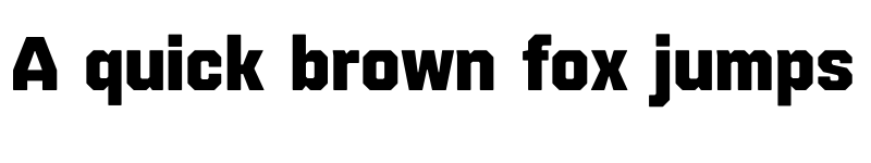 Preview of FONTSPRING DEMO - Refinery 35 Black Regular font