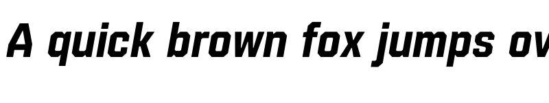 Preview of FONTSPRING DEMO - Refinery 35 Bold Italic Regular font