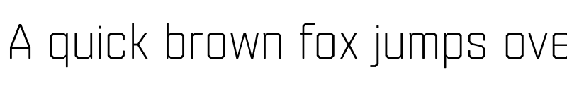 Preview of FONTSPRING DEMO - Refinery 55 Light Regular font