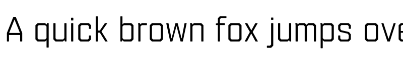 Preview of FONTSPRING DEMO - Refinery 55 Regular font