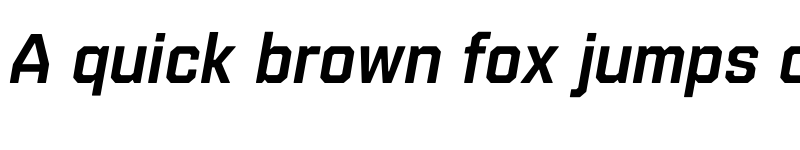Preview of FONTSPRING DEMO - Refinery 55 SemiBold Italic Regular font