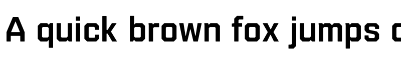 Preview of FONTSPRING DEMO - Refinery 55 SemiBold Regular font